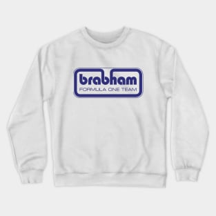 Brabham Formula One Team logo 1973/4 - brabham blue print Crewneck Sweatshirt